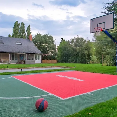 So La Messagerie 49 - Piscine Chauffee - Basket - 2h De Nantes - 36p Villa